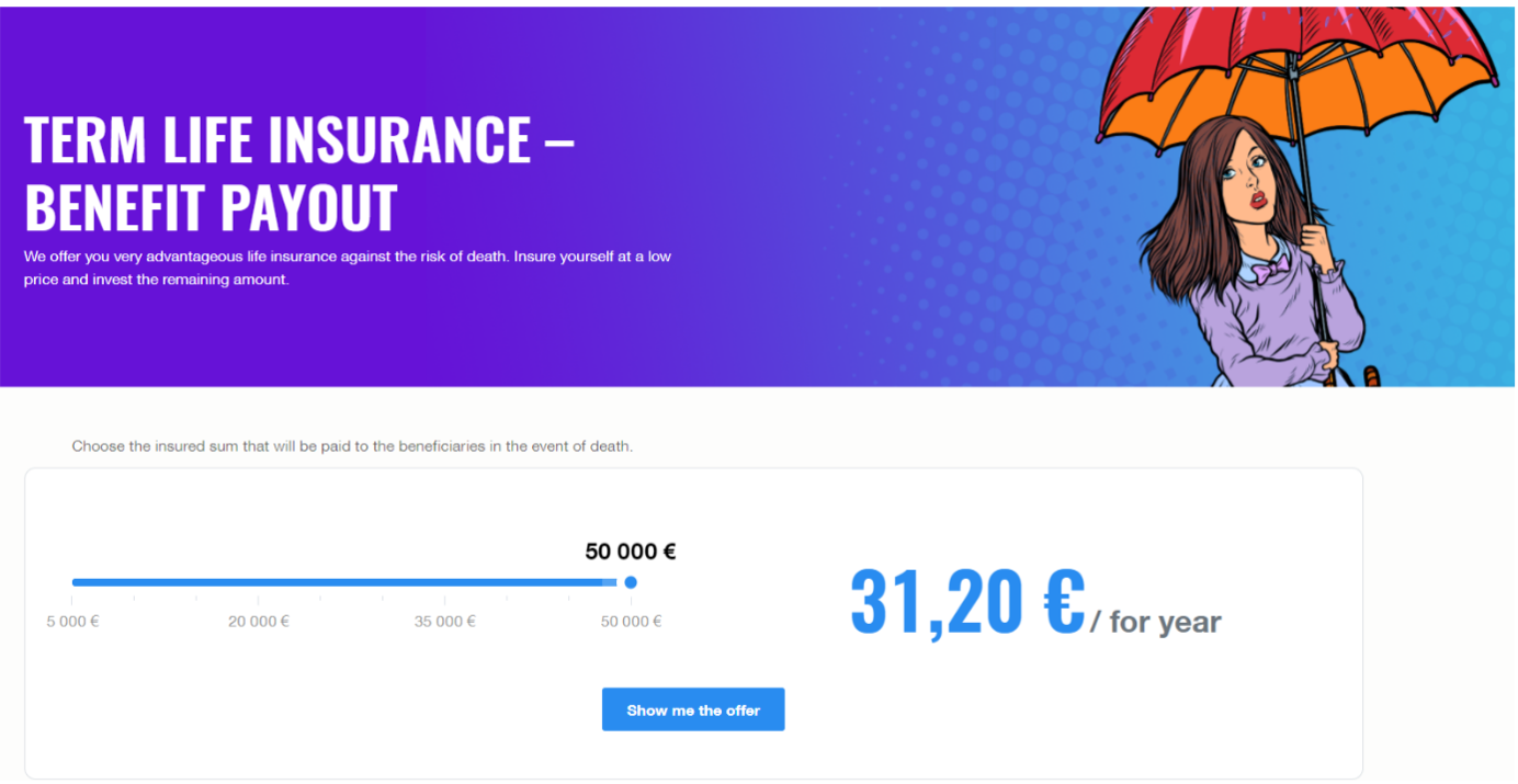 Term life insurance | Finax.eu