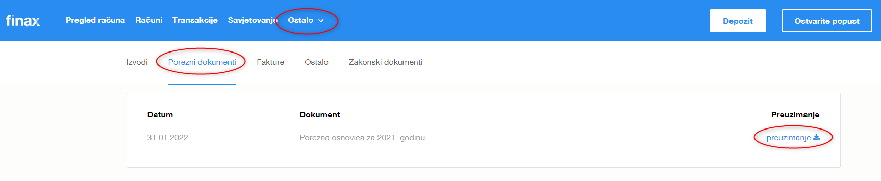 Kako pročitati porezni izvještaj? | Finax.eu